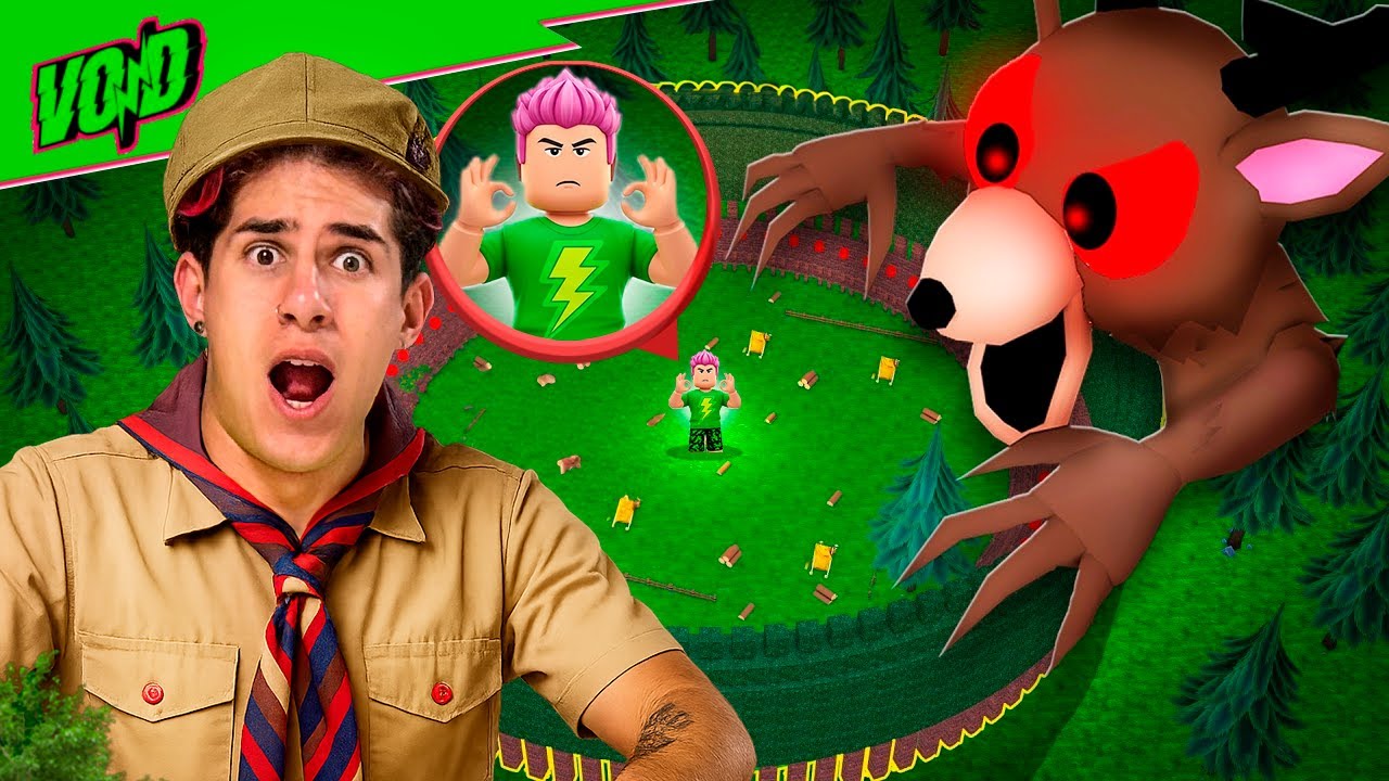 TENTEI SOBREVIVER 99 NOITES NA FLORESTA! *desafio roblox