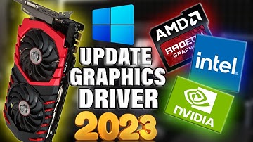 Update ANY GRAPHICS DRIVER [Solved] in Windows 10/11 (Intel AMD NVidia)