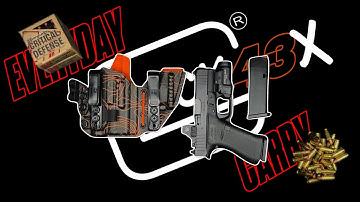 Best Glock for EDC? | Glock 43X MOS EDC Setup | Vortex Defender-CCW | Streamlight TLR-7 Sub #asmr