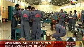 BECA 18 REPORTAJE PRIMERA NOTICIA ATV