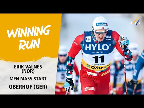 Erik Valnes edges Nyenget to make back-to-back wins | FIS Cross Country World Cup 23-24