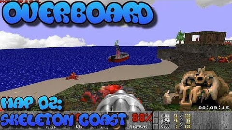 Overboard by Mouldy aka @cyriak - Map 02 :Skeleton Coast - UV BLIND super fun times at the beach