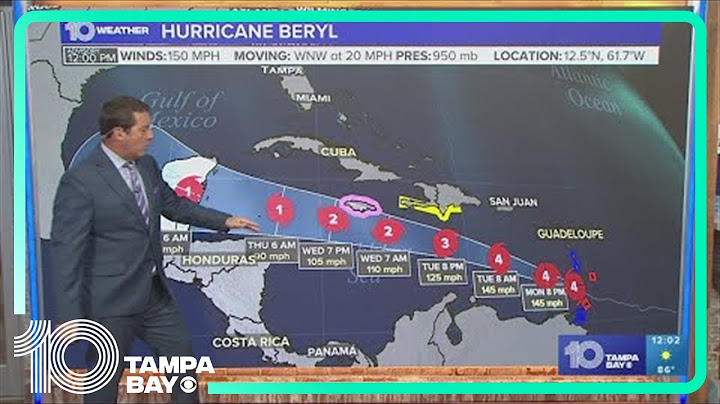 Tracking the Tropics: Hurricane Beryl makes landfall in the Caribbean