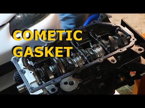 Installing Oil Pan With Cometic Gasket - #Eclipse2GBuild