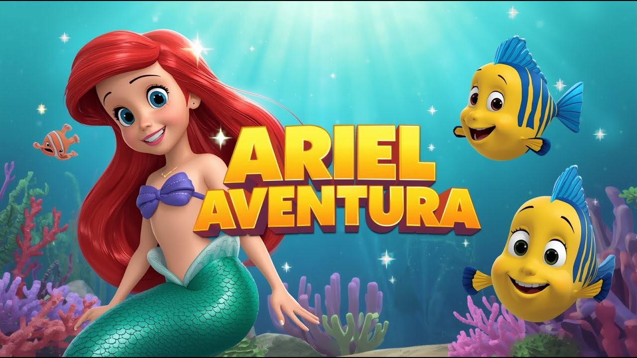 🧜‍♀️ AVENTURA Subaquática com Ariel! ✨ Música para Crianças!