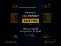 What is thread interruption in Java | Most Asked Java Interview Questions #java #interviewquestions