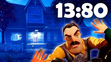 Hello Neighbor 2 Demo 13 Second Speedrun!