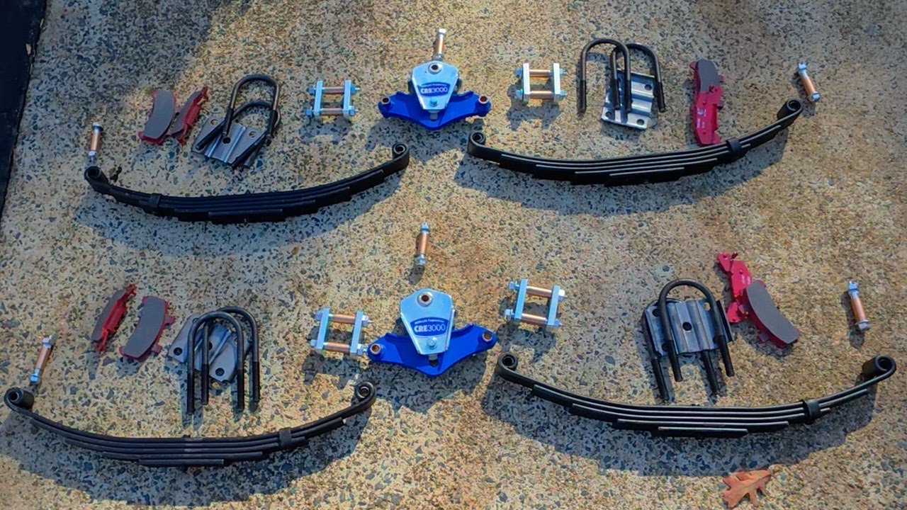 Replacing Broken Springs, Shackles, MORryde Equalizer CRE3000, Disc ...