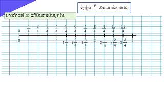ວິດີໂອສັ້ນ A-3-7-b ເລກສ່ວນ(2) ປະເພດຂອງເລກສ່ວນ