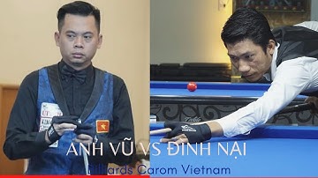 DƯƠNG ANH VŨ - NGÔ ĐÌNH NẠI. Billiards Carom Vietnam