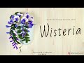 #DIY Wisteria Felt Flower Tutorial - How To Make Wisteria Felt Flowers