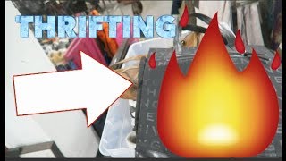 COME THRIFTING WITH ME!!! TRIP TO THE THRIFT: CDG, NIKE SB, GIVENCHY, VINTAGE + MORE!!!