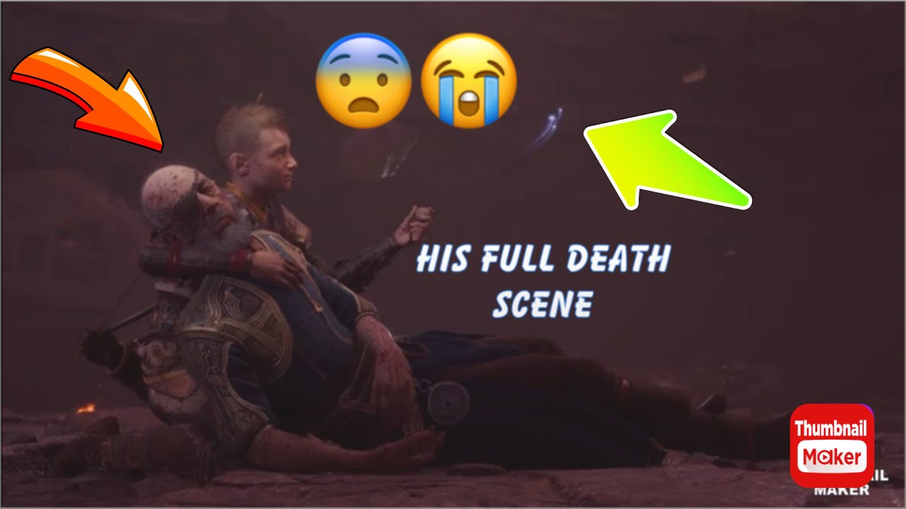 Odin Full Death Scene || God of War Ragnarök || [4K] HD
