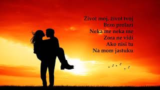 Video thumbnail of "Luka Basi - Sedam noći (tekst, lyrics)"