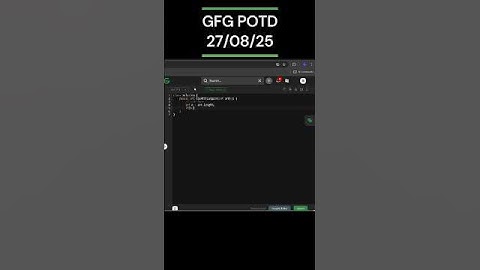 Count the number of possible triangles | GFG POTD | 27/08/2025 #coding #gfg #potd #java
