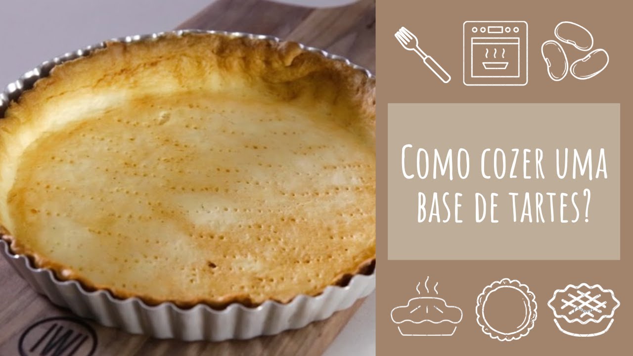 Como cozer uma base de tartes_