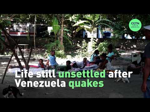 Life still unsettled after Venezuela quakes