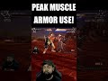 PEAK Muscle Armor Use for King! #lilmajin #tekken #tekken8
