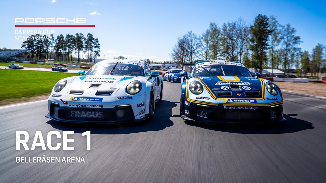 Porsche Carrera Cup Scandinavia – Gelleråsen Arena  16 Augusti 2025 – Race 1