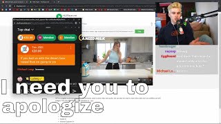 Ludwig Demands Apology From A Viewer Over QTCinderella