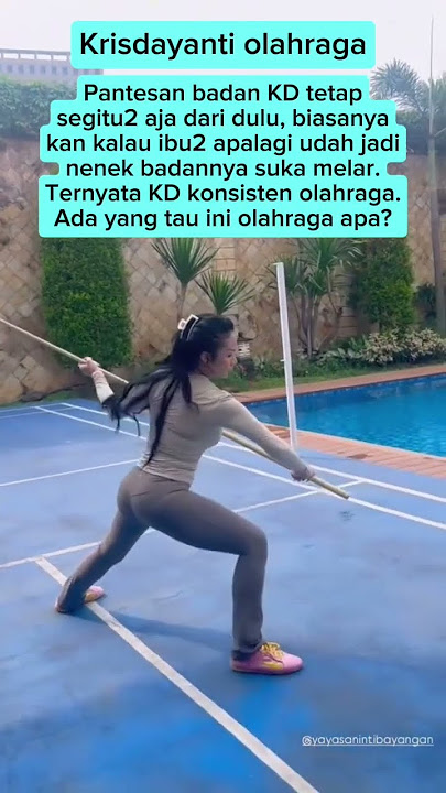 Krisdayanti olahraga #krisdayanti #kd #fyp