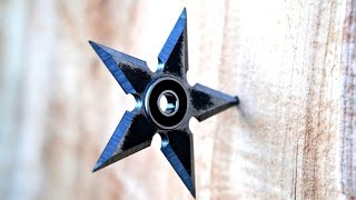 Making A Steel Shuriken Fidget Spinner