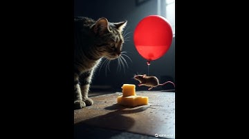 Shocking! 😱😱The newest balloon trap – Let’s go! やばすぎ！😱😱最新の風船トラップ、いっくよ〜！ #shorts  #tabbycat #trap