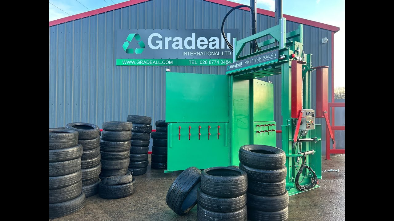 Gradeall MKII Tyre Baler - Gradeall International