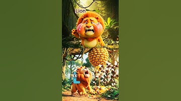 🐝 ABC Zoo Bee Chase Song I-L | Funny Animals Run from Bees | Alphabet Song for Kids | Gon Gon Edu