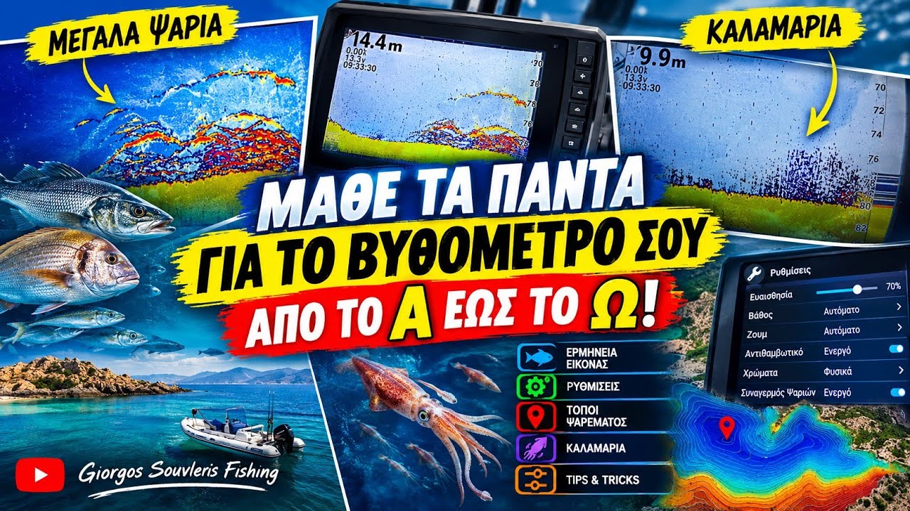 ΨΑΡΕΜΑ & ΒΥΘΟΜΕΤΡΟ!! ΜΑΘΕ ΤΑ ΠΑΝΤΑ ✅