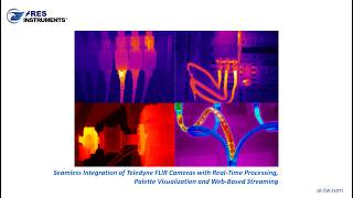 Teledyne FLIR Cameras with Processing, Palette Visualization and Web-Based Streaming