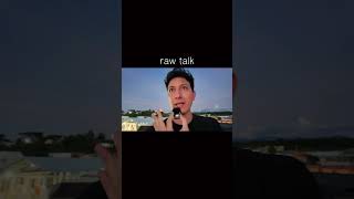 raw talk.  #desarrollopersonal #motivacion #emprendimiento #mentalidad #exito