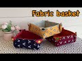 Diy Fabric basket, new style fabric basket,  fabric basket tutorial, how to fabric basket, cute