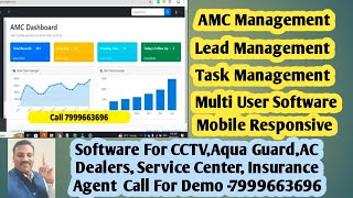CRM Software for,CCTV,Aqua Guard,AC Service Center, Computer Shop, Insurance agent, best CRM screenshot 4