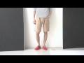 コーデュロイ ハーフパンツ ブッシュショーツ