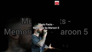 5 facts about Maroon 5 Memories you can't miss #shorts #memories #maroon5 #1minfacts #statusvideo
