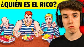 Ni El Profesor Más Inteligente Podrá Resolver TODOS Los Acertijos