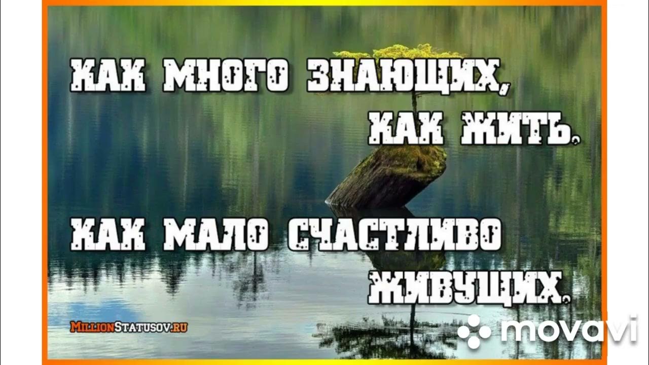 как много знающих как жить. знаю что проживу мало. как много знающих как жить счастливо. как много знающих как жить как мало счастливо живущих. как много знающих как жить.