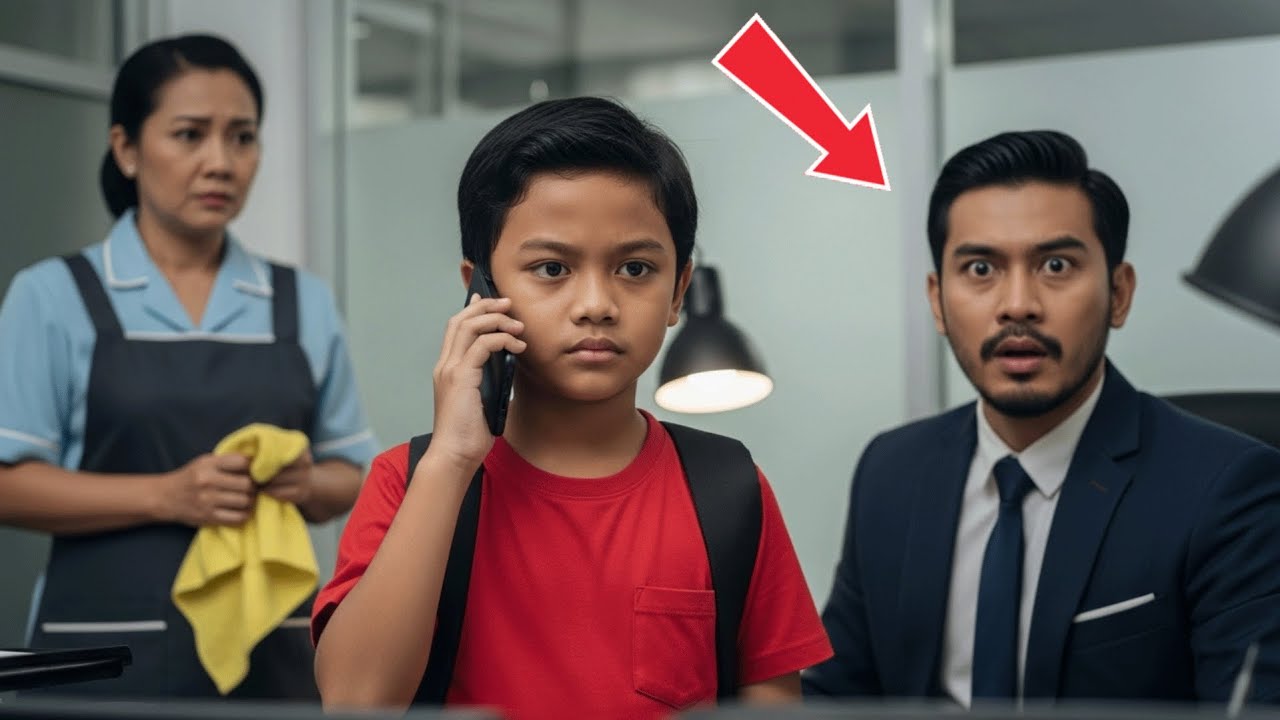 PUTRA PETUGAS KEBERSIHAN MENJAWAB TELEPON DAN MENYELAMATKAN KONTRAK TERBESAR CEO KAYA