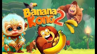 Banana Kong 2 || Funny Run & Jump Game. screenshot 5