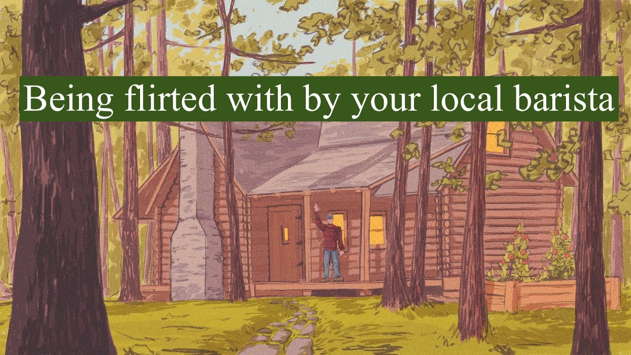 Флирт с местным бариста - M4A - Подколы - Кофейня -