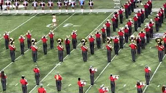 10-25-2025 The "Spirit of Houston" Cougar Marching Band perform their halftime.
