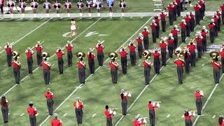 10-25-2025 The "Spirit of Houston" Cougar Marching Band perform their halftime.