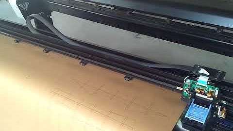 Máy 2 chức năng  in sơ đồ và cắt rập cứng   0909491418