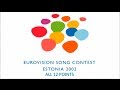 Eurovision 2002 All 12 Points