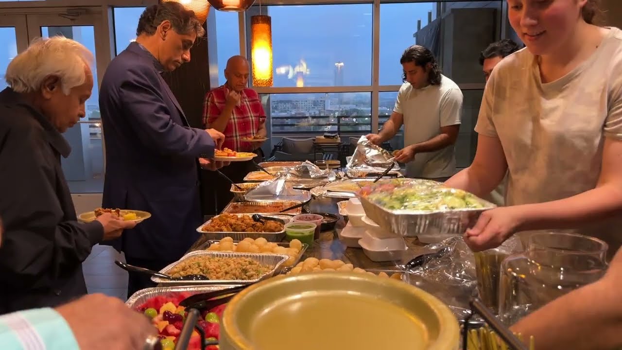 Rooftop IFTAR PARTY in America 🍱 Ramzan series 🇺🇸 YouTube