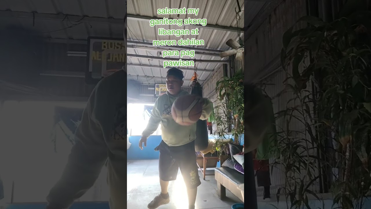 Yong hirap ka na tumalon,hirap ka rin maka shoot my goodness Watch this.