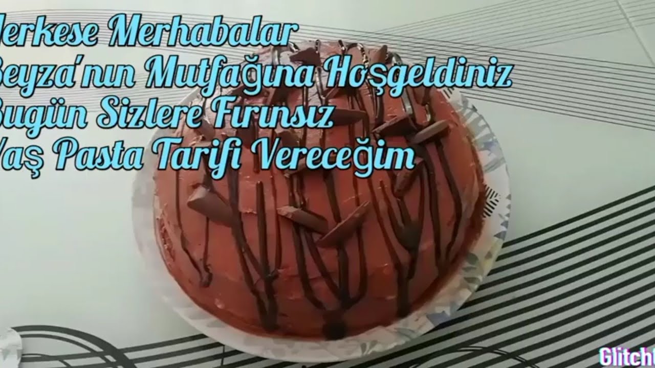 Fırınsız Yaş Pasta Tarifi YouTube