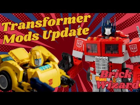 Lego Transformers Mod Progress Optimus Prime And Bumblebee Work In Progress 