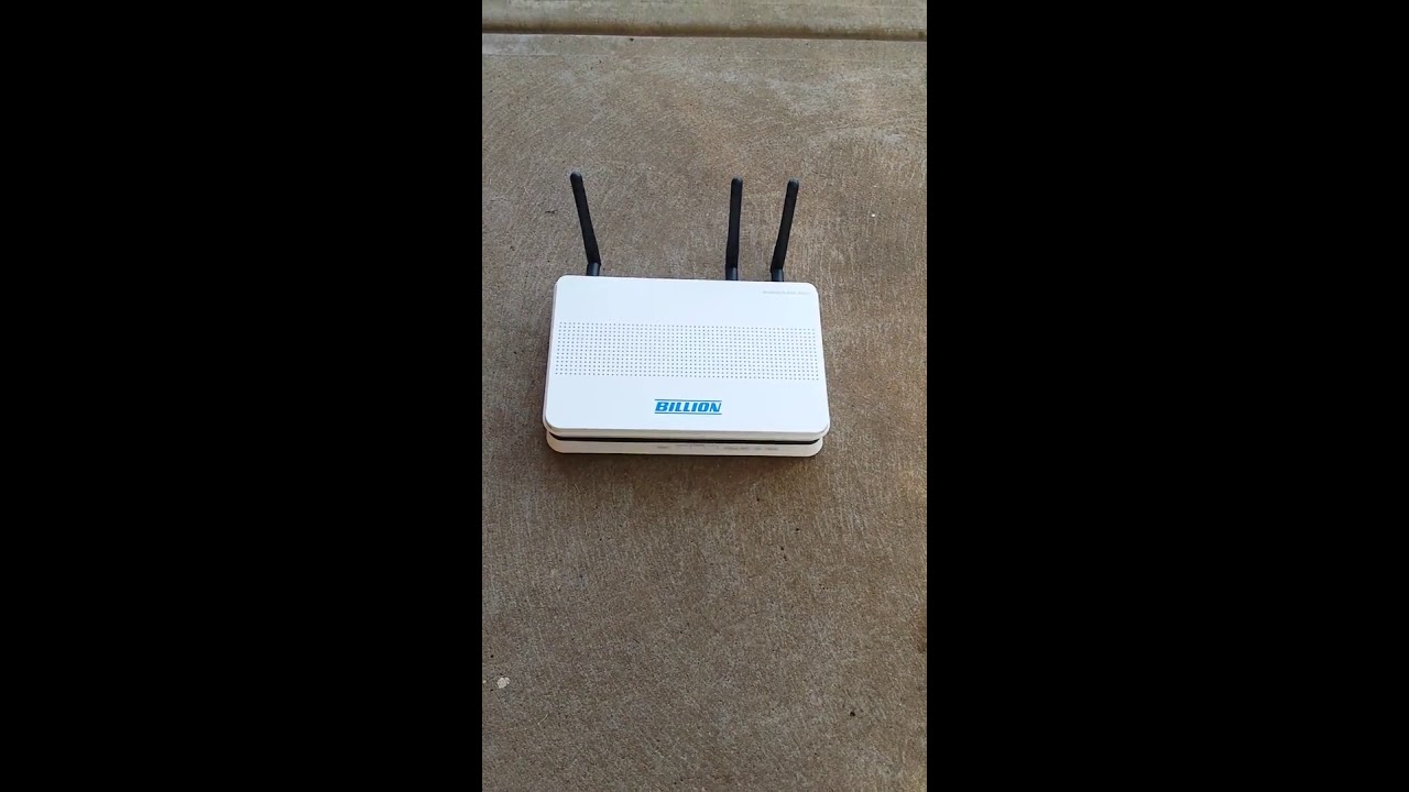 Double Your Internet Speed Billion Modem Wifi Fix